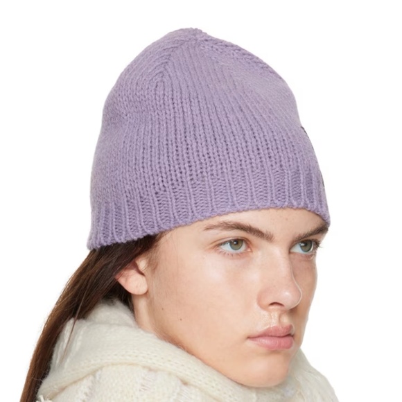 OPEN YY Purple Beanie - Picture 6 of 7